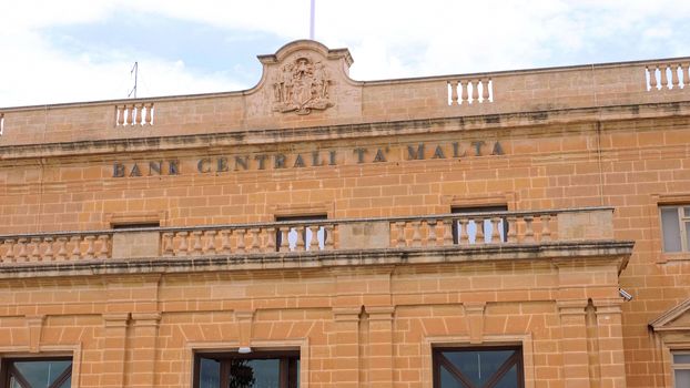 Central Bank of Malta in Valletta - travel photography