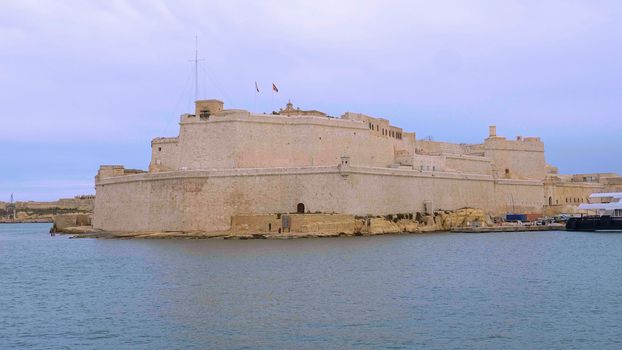 Fort St Angelo in the 3 cities of Valletta - travel photography