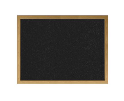 Blackboard horizontal isolated on white background for text entry