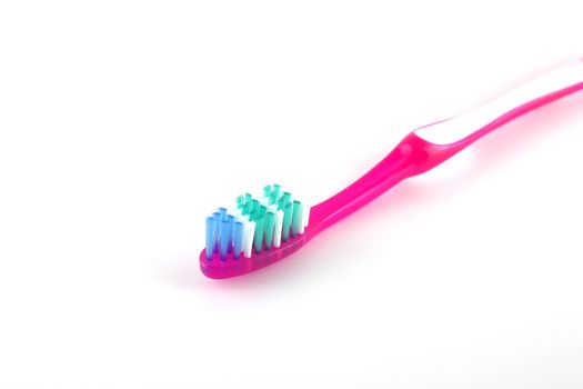 Tooth-brush over white