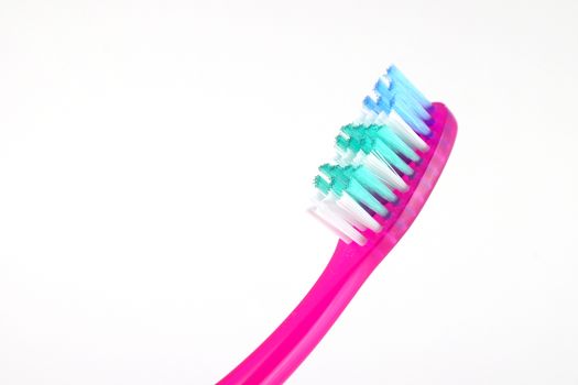 Tooth-brush over white