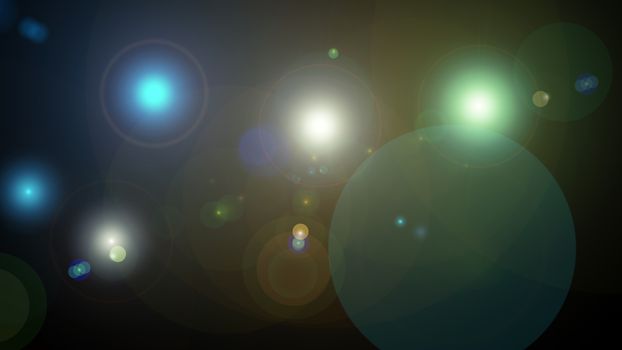 flash light lens flare ray abstract background