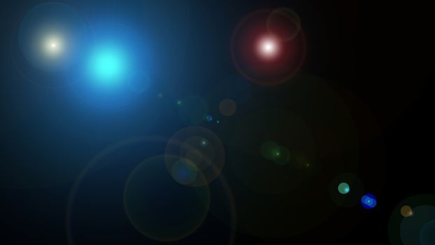 flash light lens flare ray abstract background