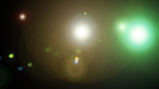 flash light lens flare ray abstract background