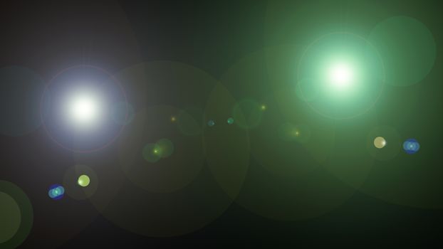 flash light lens flare ray abstract background