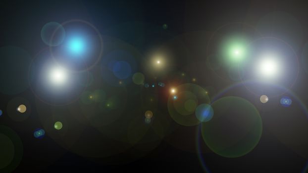 flash light lens flare ray abstract background