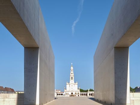 Church of Fatima in the Centro region of Portugal