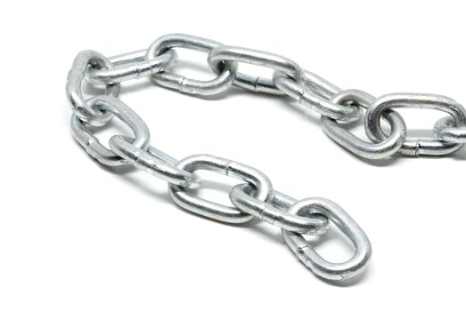 Chains white background