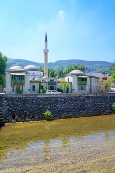 The Tabacki mesdzid Mosque in Sarajevo, Bosnia and Herzegovina