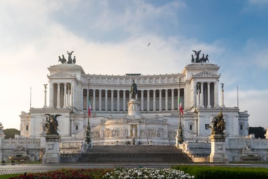 Altar of the Fatherland, Altare della Patria, also known as the National Monument to Victor Emmanuel II, Rome Italy