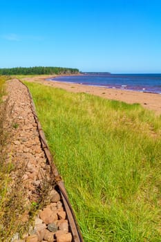 Coastal landscape in Kildare, Prince Edward Island, Canada