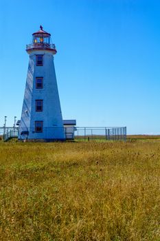 The North Point Lighthouse, in Prince Edward Island, Canada