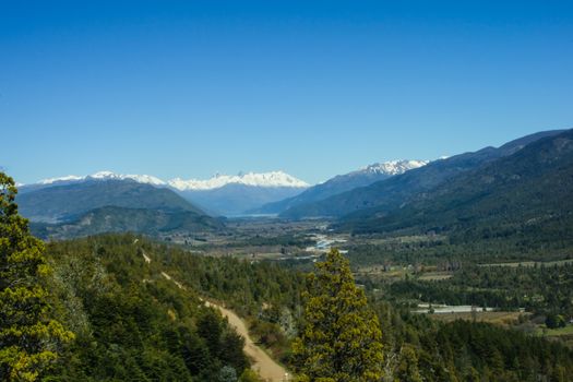 Scenic View in Patagonia, near Bariloche, Argentina