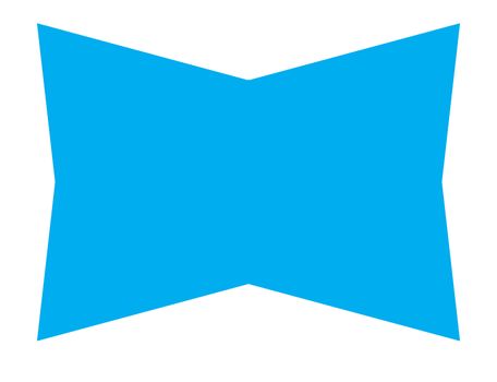 blue banner ribbon on white background. blue banner ribbon sign.
