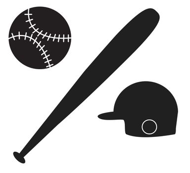 baseball icon on white background. baseball sign. 