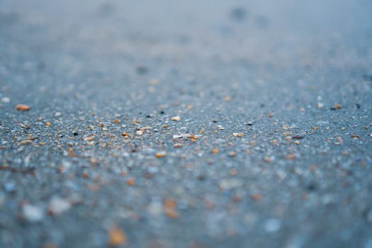 Brown sand texture background from fine sand with natural line wave on it.