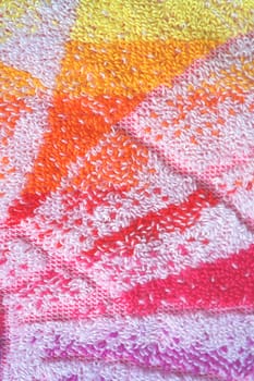 Color towel macro texture. Abstract background