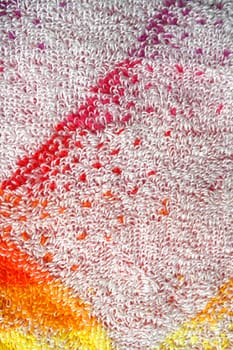 Color towel macro texture. Abstract background