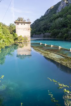 narni stifone heavenly place with blue water surrounded by greenery