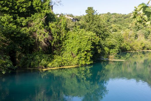 narni stifone heavenly place with blue water surrounded by greenery