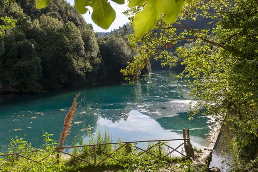narni stifone heavenly place with blue water surrounded by greenery
