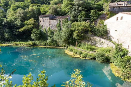 narni stifone heavenly place with blue water surrounded by greenery