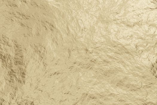 Realistic light gold metal texture abstract background.