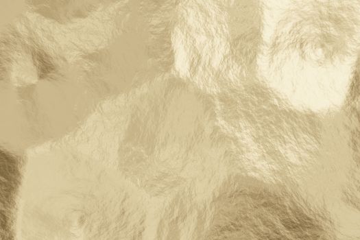 Realistic light gold metal texture abstract background.