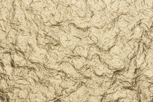Realistic light gold metal texture abstract background.