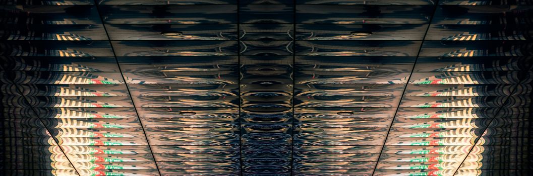 abstract dark background with reflection and distortion