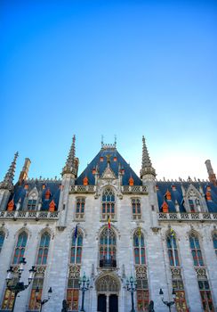 The Provinciaal Hof (Province Court) is a Neogothical building on the market place in Bruges, Belgium.