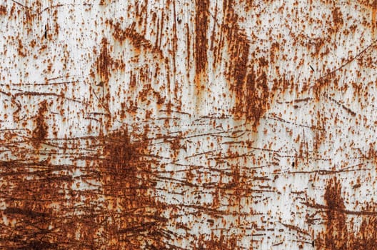 old iron rusty wall abstract background