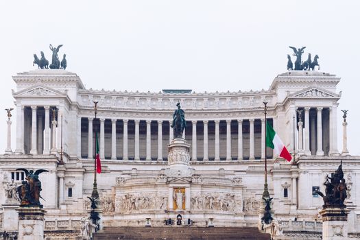 Altar of the Fatherland, Altare della Patria, also known as the National Monument to Victor Emmanuel II, Rome Italy