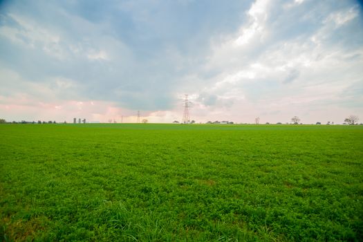 Lancaster expansive green rural landscape.