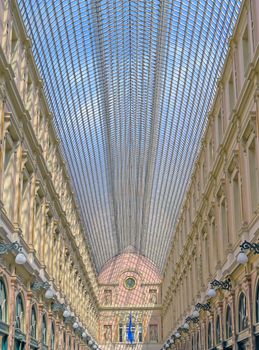 The Saint-Hubert Royal Galleries are an ensemble of glazed shopping arcades in Brussels, Belgium.