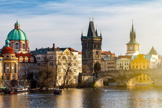 Charles Bridge (Karluv most), Old Town Bridge Tower and Charles Bridge Museum, Prague, Czechia