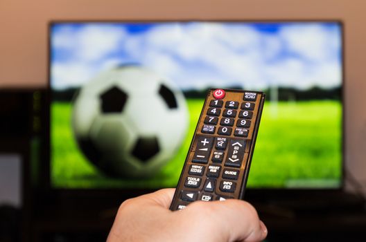 Football match and remote control