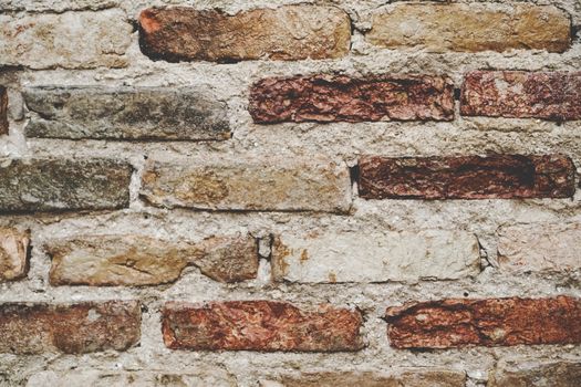 Blank grunge of old concrete wall white and grey color tone texture background