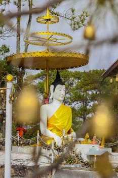 Loei, Thailand - 17 December 2017: Atmosphere of Phu Kradueng National Park.