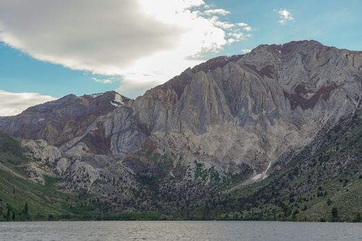 Convict Lake in the Eastern Sierra Nevada mountains, California, Mono County, California, USA. Mountain Lake at summer.