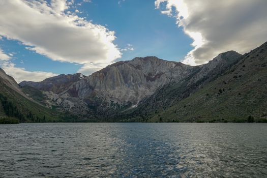 Convict Lake in the Eastern Sierra Nevada mountains, California, Mono County, California, USA. Mountain Lake at summer.