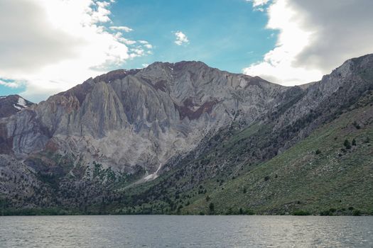 Convict Lake in the Eastern Sierra Nevada mountains, California, Mono County, California, USA. Mountain Lake at summer.