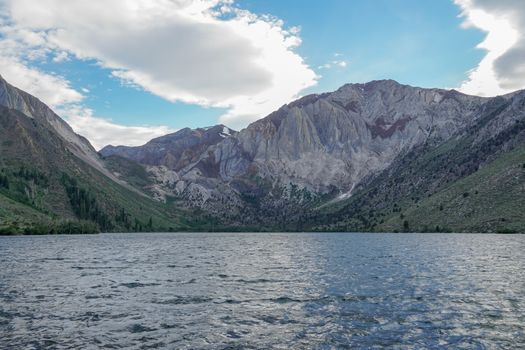 Convict Lake in the Eastern Sierra Nevada mountains, California, Mono County, California, USA. Mountain Lake at summer.