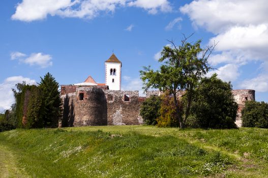old medieval castle in county Slavonia in Croatia