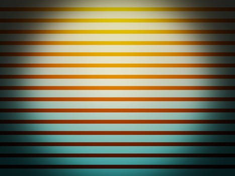 abstract gradient blue and yellow striped line background with circle light on top