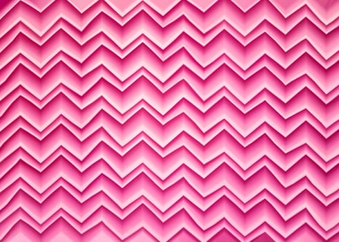 abstract pink wall with wavy lines plaster shape for background