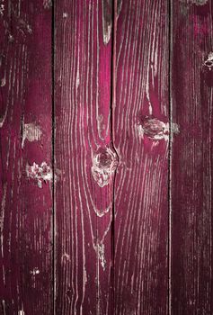 Painted old wooden wall. Pink and fuchsia background.