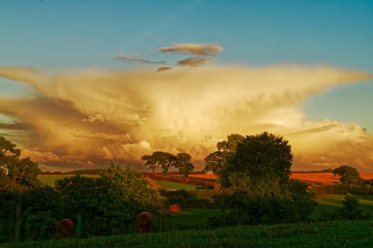 Both Panoramic and some more detailed images of beautiful country scenes.