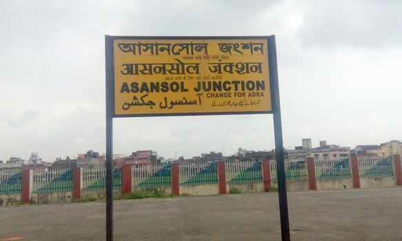 Asansol Junction Indian railway station Division of Eastern Railway Zone in Asansol Sadar subdivision of Paschim Bardhaman district West Bengal India South Asia Pac August 2019