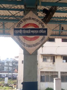 Mumbai Chhatrapati Shivaji Maharaj Terminus also known Mumbai Chhatrapati Shivaji Terminus, a historic terminal train station and UNESCO World Heritage Site in Mumbai, Maharashtra, India South Asia Pac August 2019